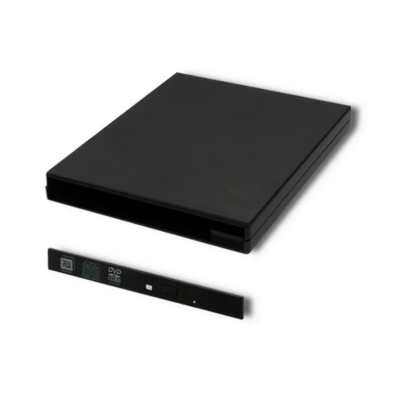 Unità ottica Qoltec 51864 Nero compatibile Windows Mac Linux - immagine 1