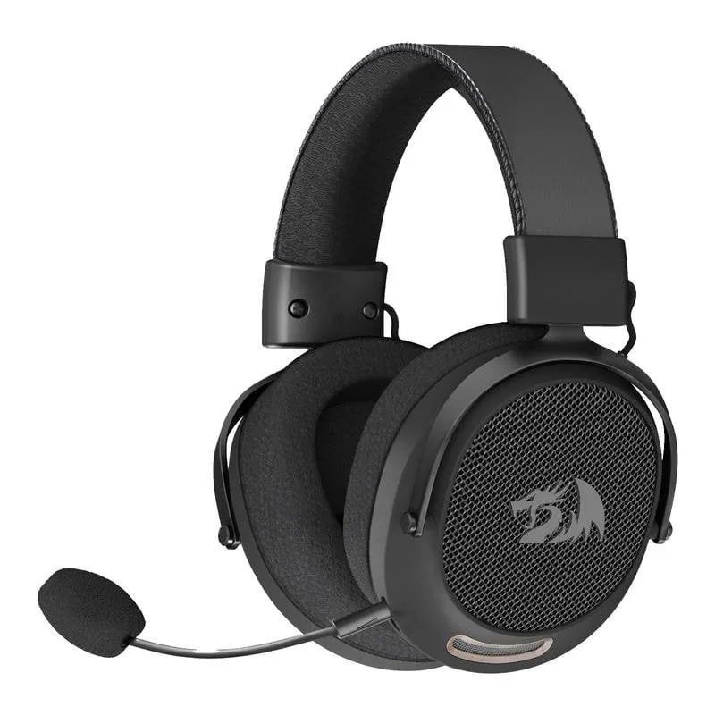 Auricolari Redragon H858 Arrow Pro Carbon Wireless Bluetooth Gaming 7.1 Microfono Nero - immagine 1