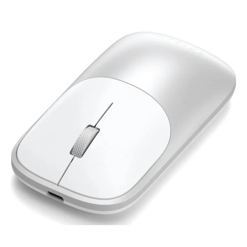 Ratón Satechi Slim EX Bluetooth RF Wireless 1200DPI Argento Ricaricabile - immagine 1