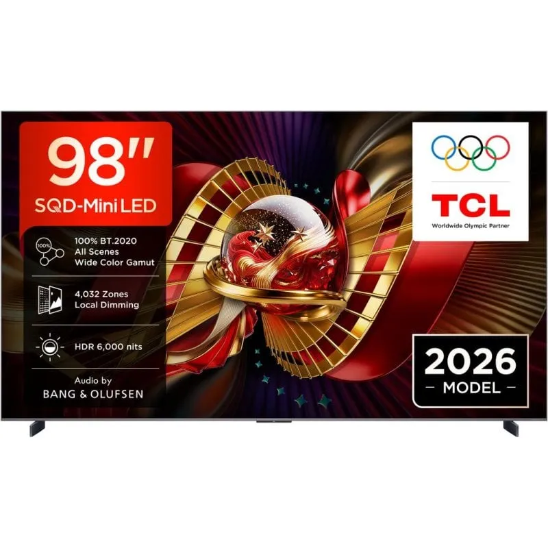 TV TCL QLED C8L 98C8L 98" 4K UltraHD 144Hz Smart TV Google TV Dolby Vision HDR10 Mini LED - immagine 1