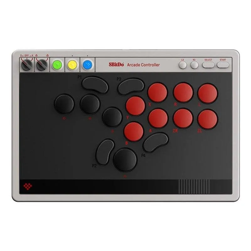 Controller Arcade 8BitDo Arcade Controller NSW PC Wireless Cablato Bluetooth - immagine 1