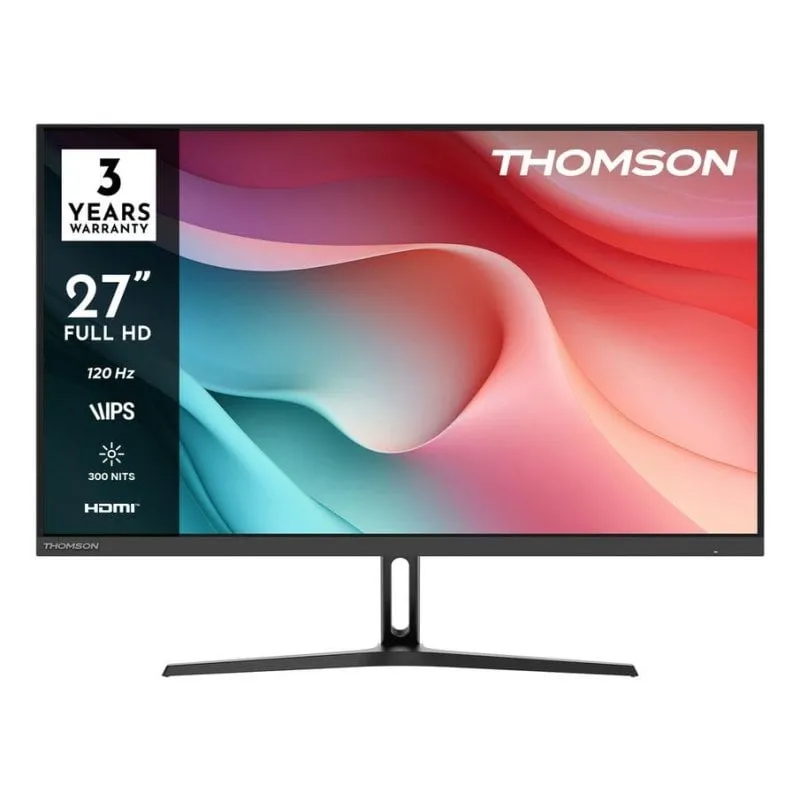 Monitor PC Thomson M27FB2Y15 27" FullHD 120Hz IPS HDR10 Altoparlanti USB-C VESA - immagine 1