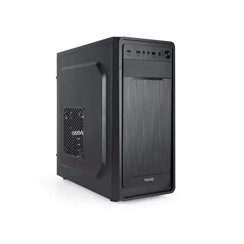 Torre ATX TooQ PRISMA ULTRA Nero 500W USB-C Raffreddamento Ottimale - immagine 1