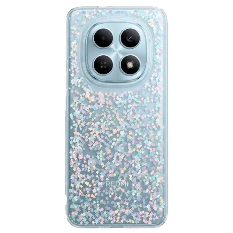 Funda per smartphone Glitter Premium Ultra Sottile Protettiva per Xiaomi Redmi Note 15 Pro 4G - immagine 1
