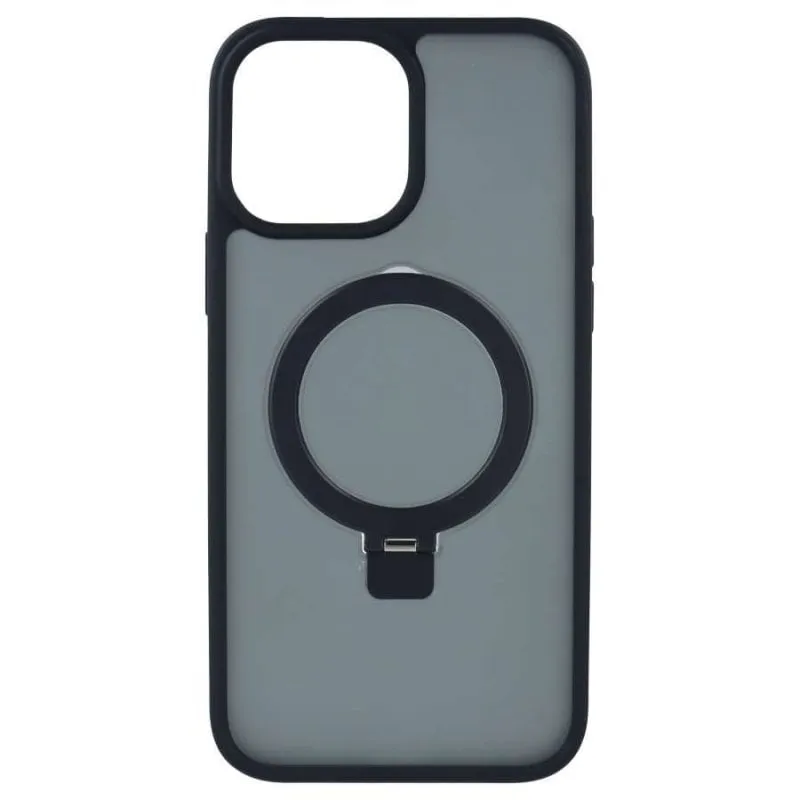 Custodia Ring Compatibile MagSafe Nera per iPhone 14 Plus - immagine 1