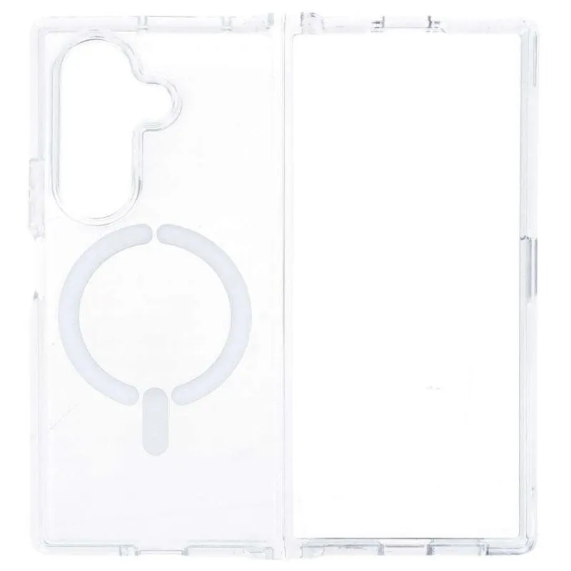Custodia trasparente con logo compatibile MagSafe per Samsung Galaxy Z Fold 7 - immagine 1