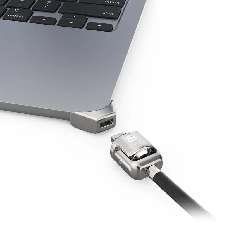Adattatore di blocco Compulocks MBALDG05KL MacBook Air 15 M2 M3 argento - immagine 1