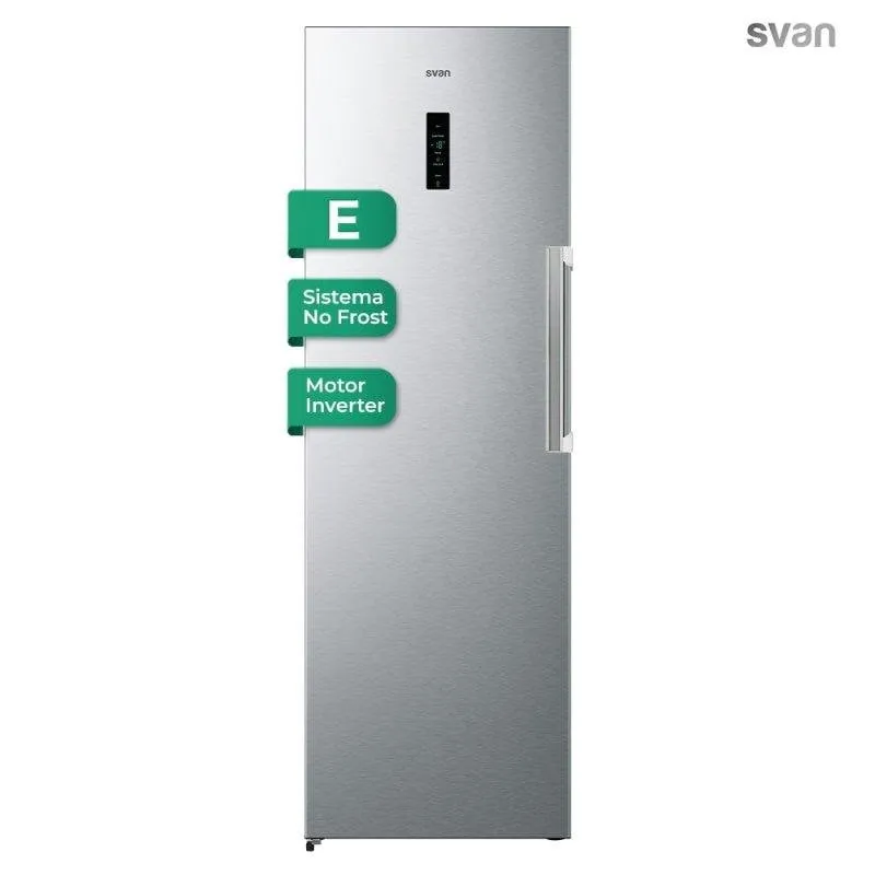 Congelatore Svan SCV185600ENFX No Frost 274L Inox LED Eco - immagine 1