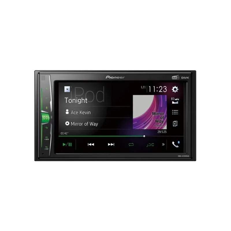 Ricevitore multimediale Pioneer DMH-A3300DAB Nero 2 DIN 50W Schermo 6.2" - immagine 1