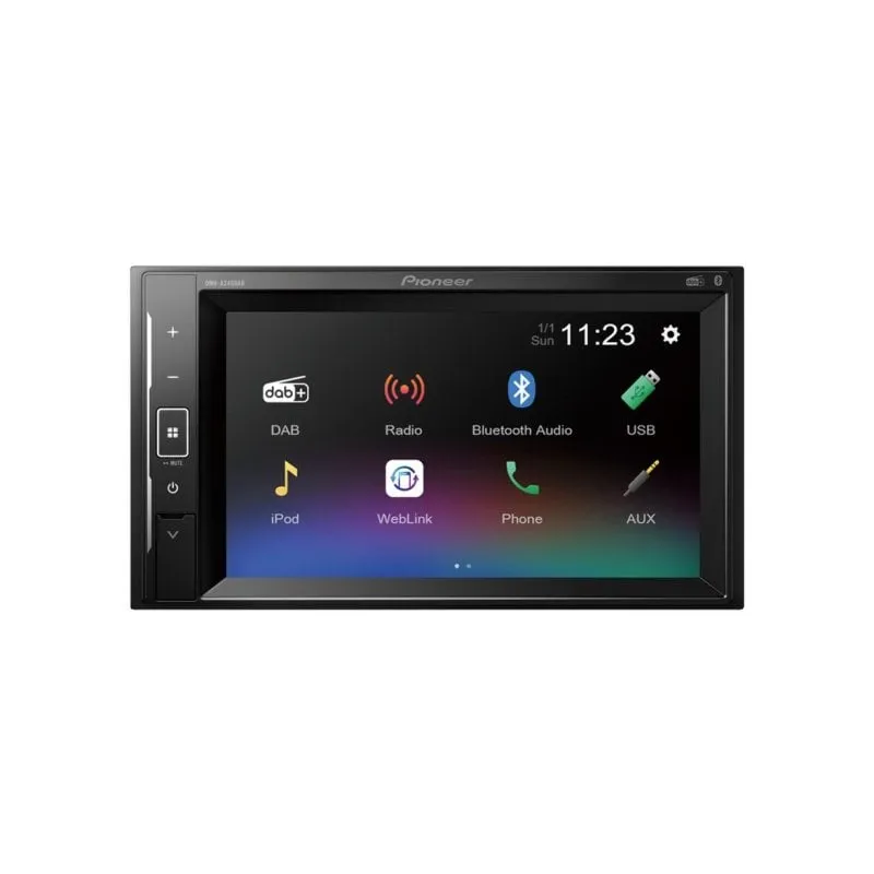Ricevitore multimediale Pioneer DMH-A240DAB 2 DIN 200 W Android iOS - immagine 1