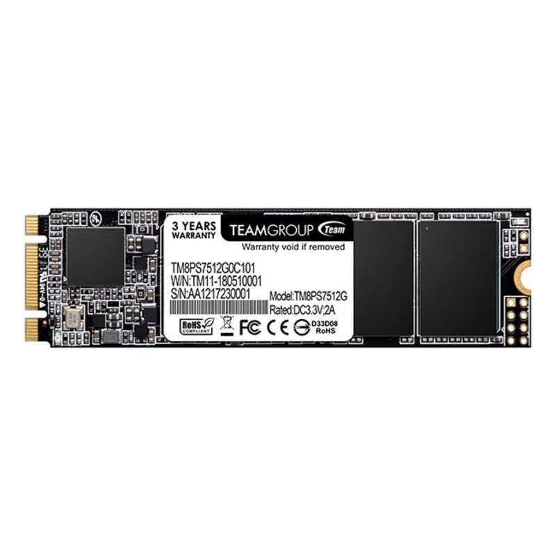 Disco Duro Team Group MS30 512GB M.2 SATA III 550MB/s + SLC Cache - immagine 1