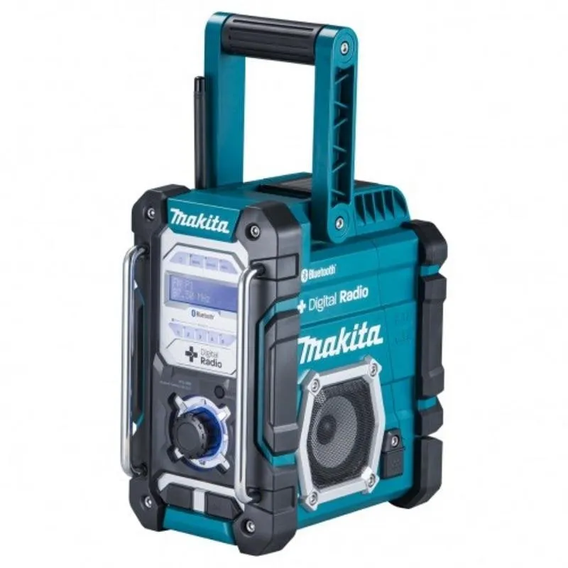 Radio Makita DMR112 FM Bluetooth IP64 4,9 W Nero Turchese - immagine 1