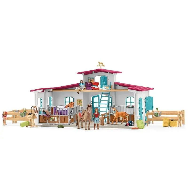 Set giocattolo Schleich HORSE CLUB 42567 Fattoria Cavalli Multicolore - immagine 1