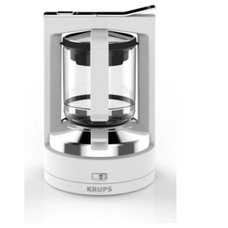 Caffettiera a goccia Krups KM4682 1L 12 Tazze 850W Bianca Spegnimento automatico - immagine 1