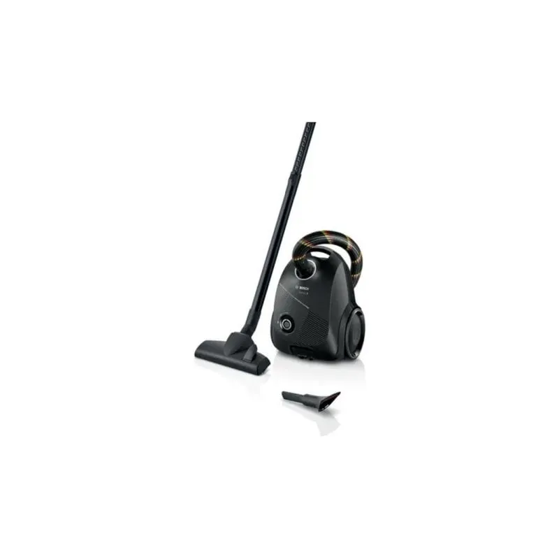 Aspirapolvere con Sacco Bosch Serie 2 BGDS2CHAMP 600W 3,5L Filtro Igienico Nero - immagine 1