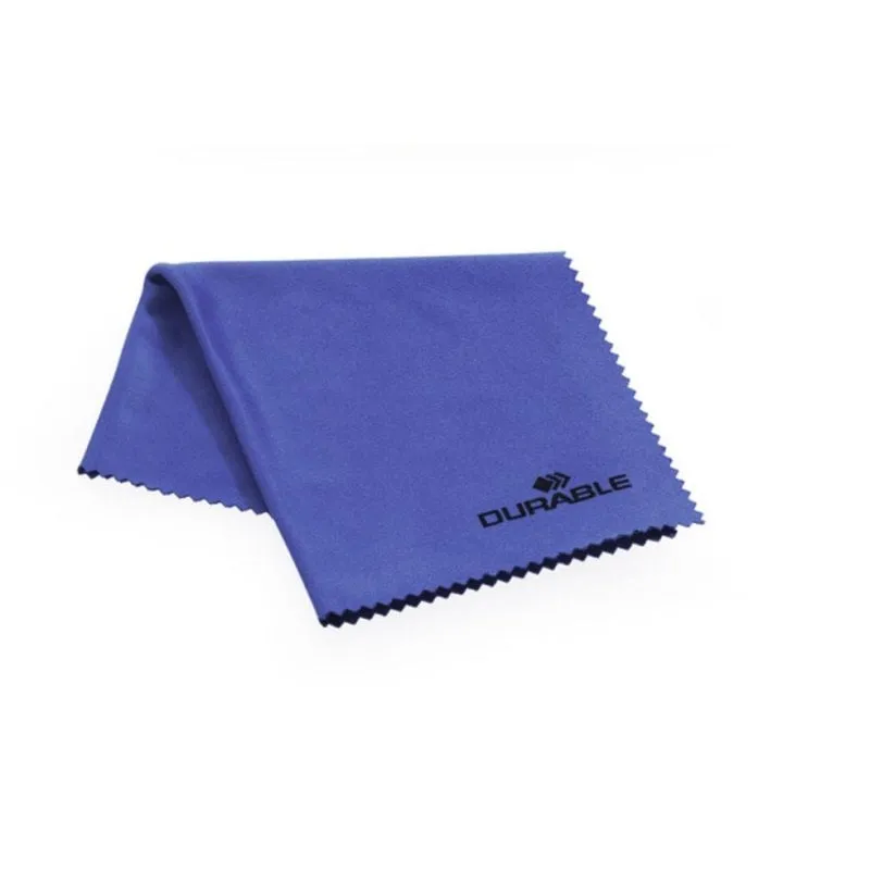 Panno microfibra Durable TechClean blu 200x200 mm superfici sensibili - immagine 1