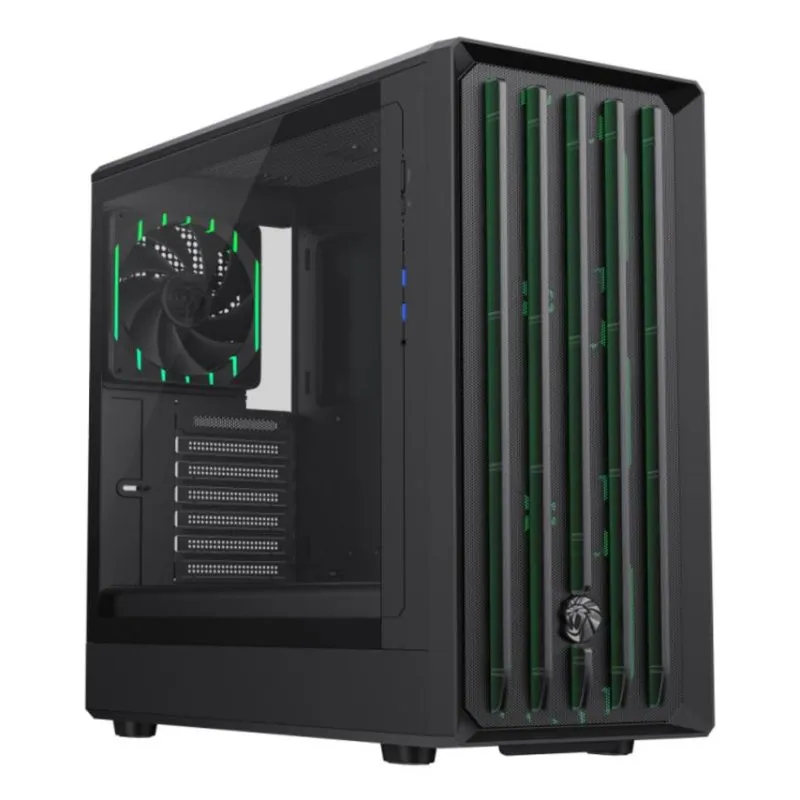 Case GameMax CLAW 460 BK ATX Midi Tower RGB Vetro Temperato Nero - immagine 1