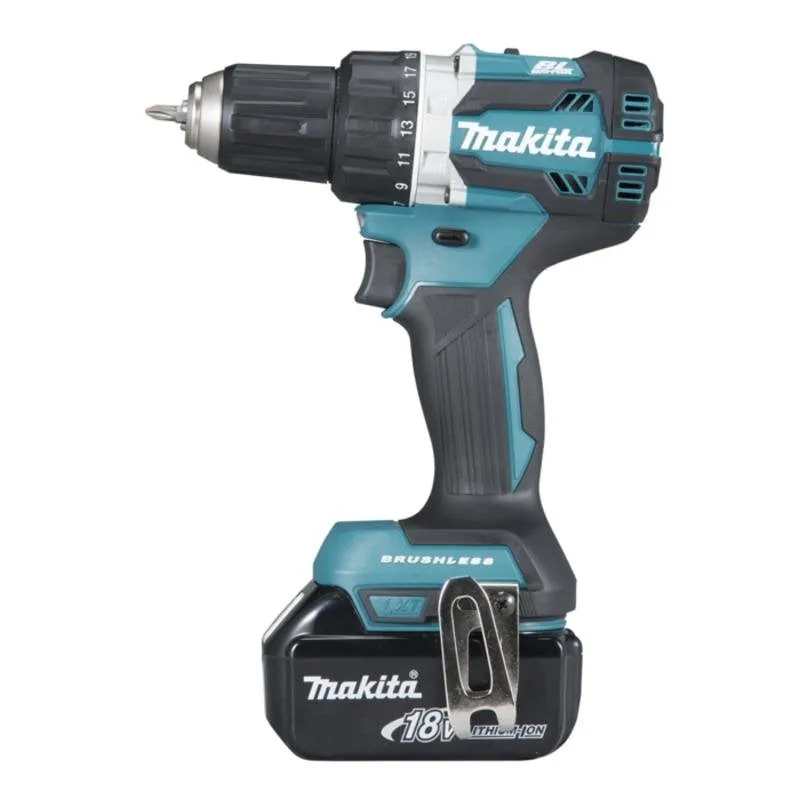 Trapano Makita DDF484RTJ 18V 5Ah 2 batterie senza chiave - immagine 1