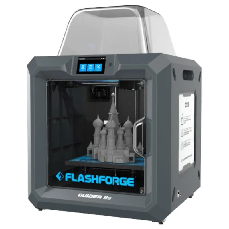 Stampante 3D Flashforge Guider IIs Wifi Ethernet USB finestra 280x250x300 mm - immagine 1