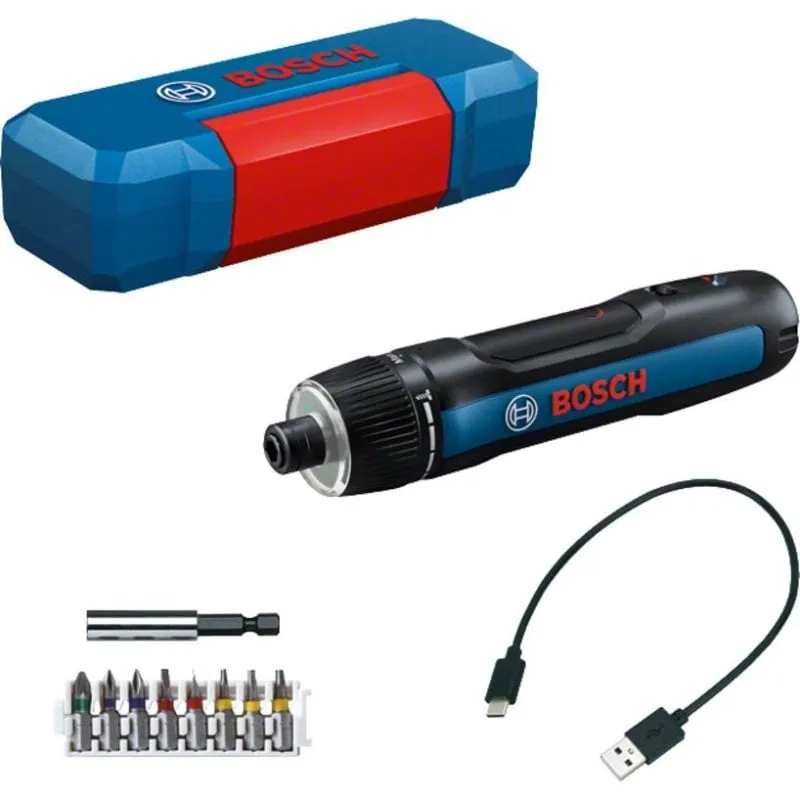 Trapano diritto Bosch GO Professional 396 RPM 5 Nm batteria 2 Ah - immagine 1