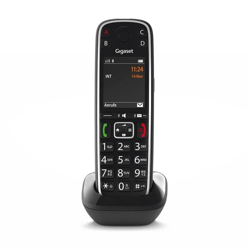 Telefono Gigaset E720HX Cordless DECT Bluetooth SMS Nero - immagine 1