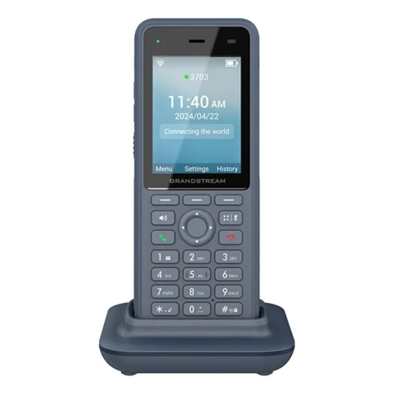 Telefono Grandstream WP836 Blu Wireless 3 Linee Wi-Fi Bluetooth - immagine 1
