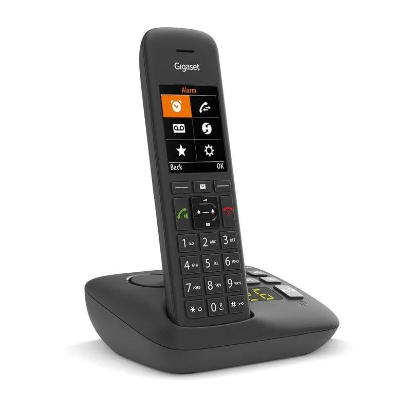 Telefono Gigaset C575A Cordless DECT Vivavoce 200 Contatti Nero - immagine 1