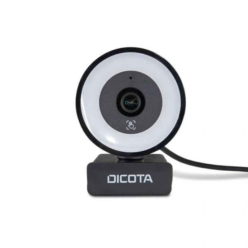 Webcam Dicota D32066 5MP 4K Ultra HD USB 2.0 Autofocus Microfono - immagine 1