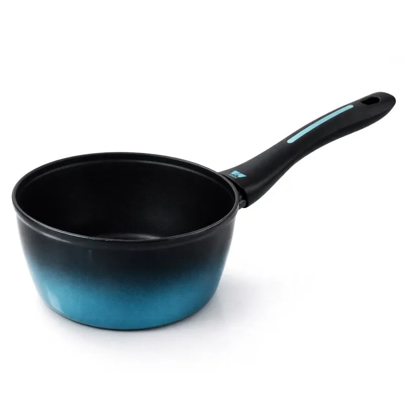 Casseruola Briebe Mare Acciaio Forgiato 16cm Antiaderente Blu Induzione - immagine 1