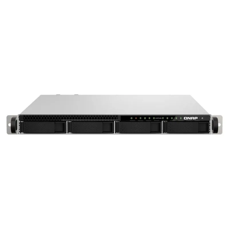 Server NAS rack 1U QNAP Xeon E-2334 16GB DDR4 9 bay 10GbE QuTS hero - immagine 1