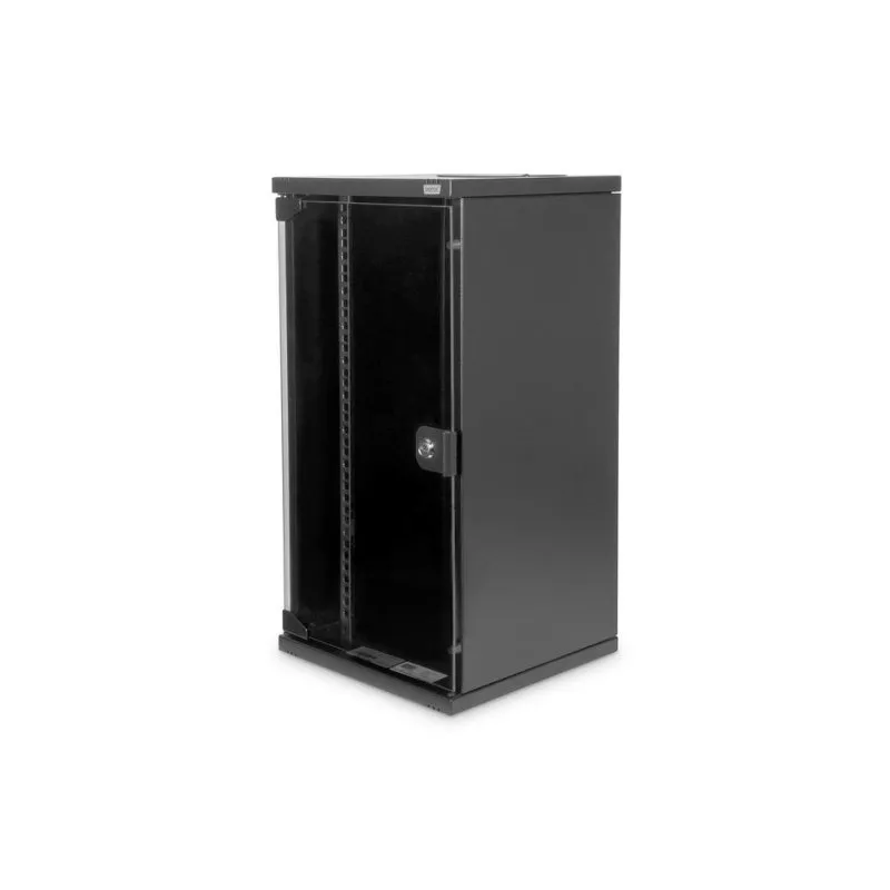 Armadio Rack Digitus 12U 10 pollici 30 kg Nero Vetro Sicurezza - immagine 1