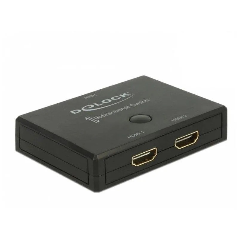 Switch Delock 18749 HDMI Bidirezionale 4K 3 Porte - immagine 1