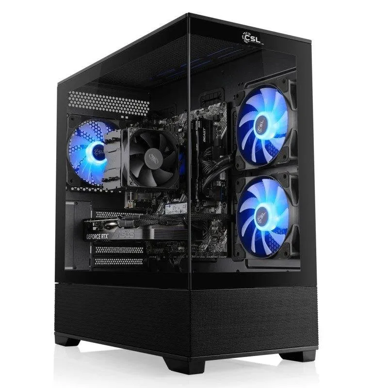 PC fisso CSL M12780H AMD Ryzen 7 8700F 32GB 2TB SSD RTX 5060 Windows 11 Home - immagine 1