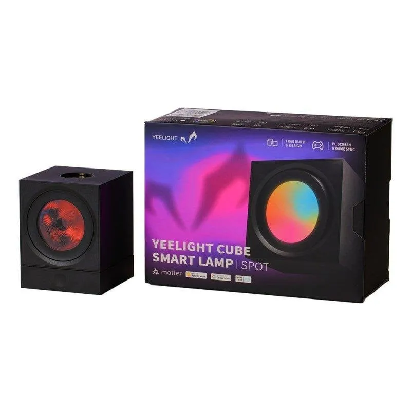 Lampada da tavolo intelligente Yeelight Cube Light Spot Base - immagine 1