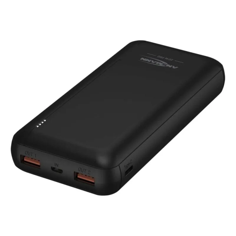 Power Bank Ansmann PB320PD 20000 mAh Quick Charge 3.0 Nero - immagine 1