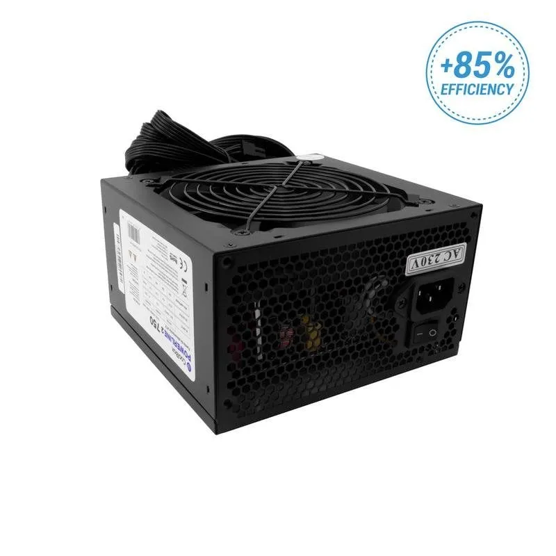 Fuente de Alimentación Coolbox PowerLine2 750W 85% Efficienza non modulare - immagine 1