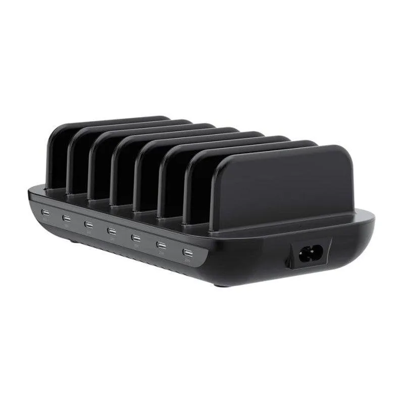 Caricatore USB-C 7 porte 160W Conceptronic OZUL07B Ricarica Rapida - immagine 1