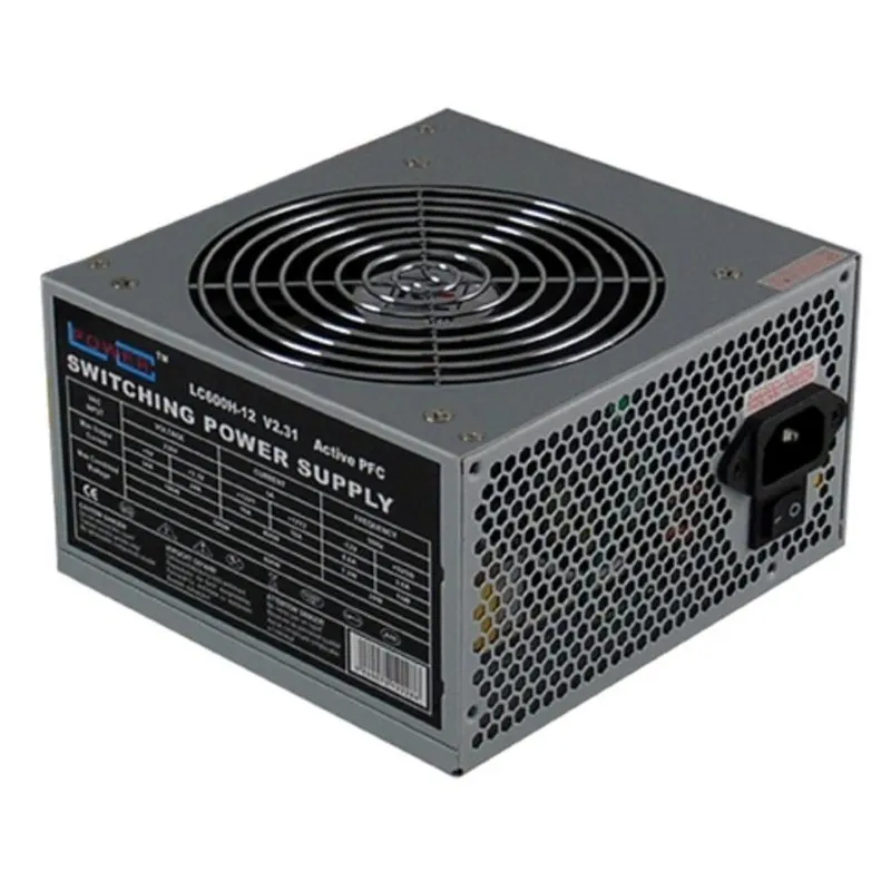 Fuente di Alimentazione LC-Power LC600H-12 V2.31 600W Certificazione CE non modulare - immagine 1