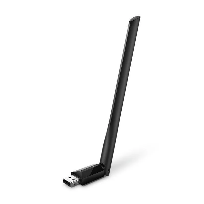Tarjeta de Red TP-Link AC600 USB 600 Mbit/s Antenna Esterna Nera - immagine 1