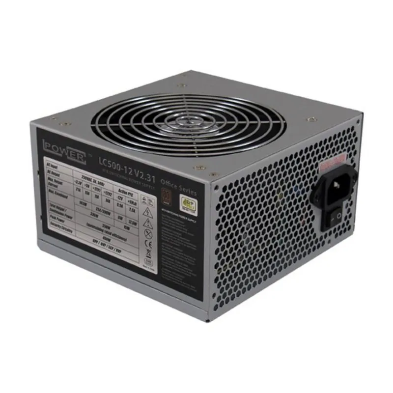 Fuente de Alimentación LC-Power LC500-12 V2.31 350W 80 PLUS Bronze Non-Modular - immagine 1