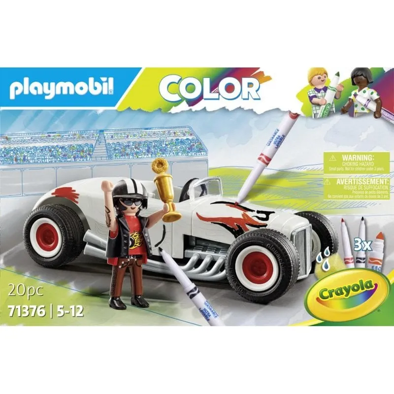 Set Playmobil 71376 Auto da Corsa Multicolore 5-12 anni - immagine 1