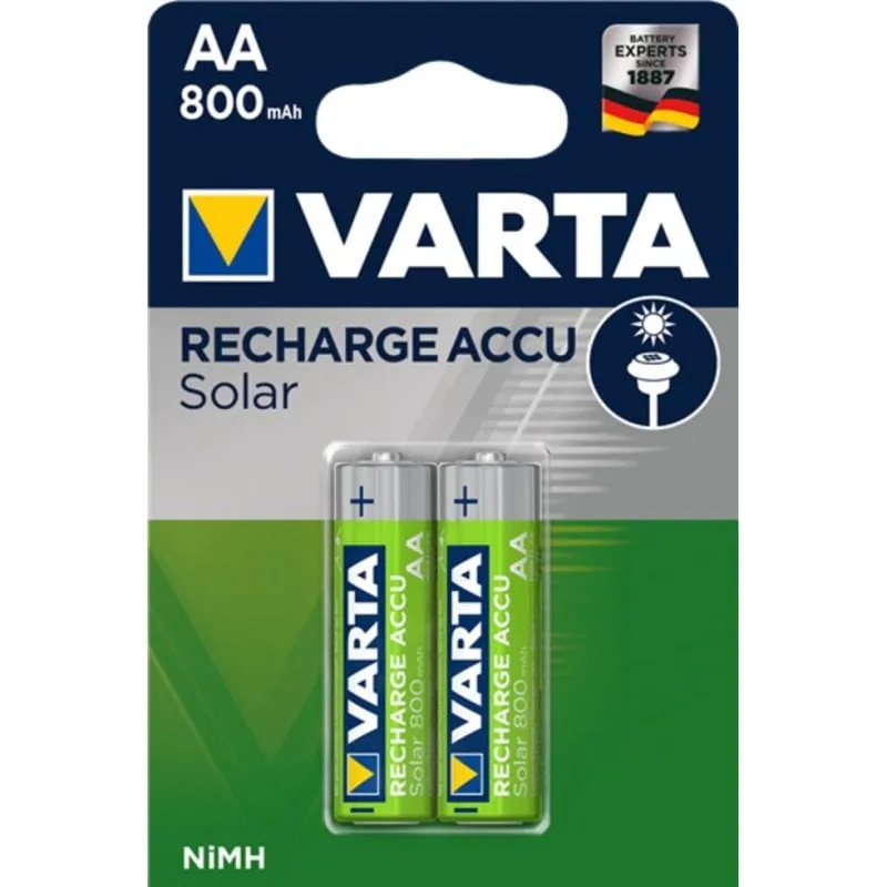 Batteria Varta 56736 AA NiMH 1.2V 800 mAh Ricaricabile 2 pezzi - immagine 1