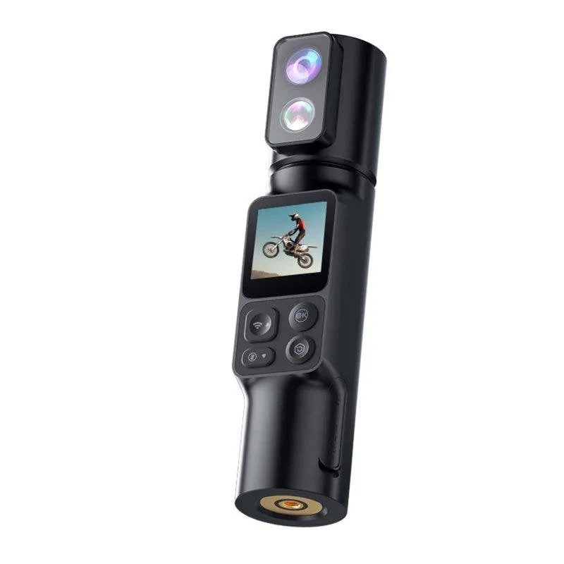 Camera Sportiva Lipa AT-M103 6K UltraHD WiFi 350° UltraWide Stabilizzazione Avanzata Doppia Batteria - immagine 1