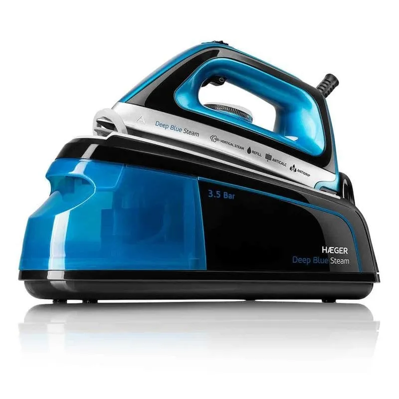 Stazione a vapore Haeger SG-22B.001A 2250W 120g/min piastra ceramica - immagine 1