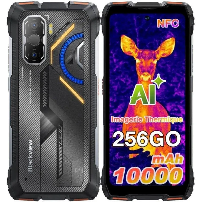 Blackview Rock 3 4G 8GB Nero 6.78" 256GB Dual SIM Batteria 10000mAh - immagine 1