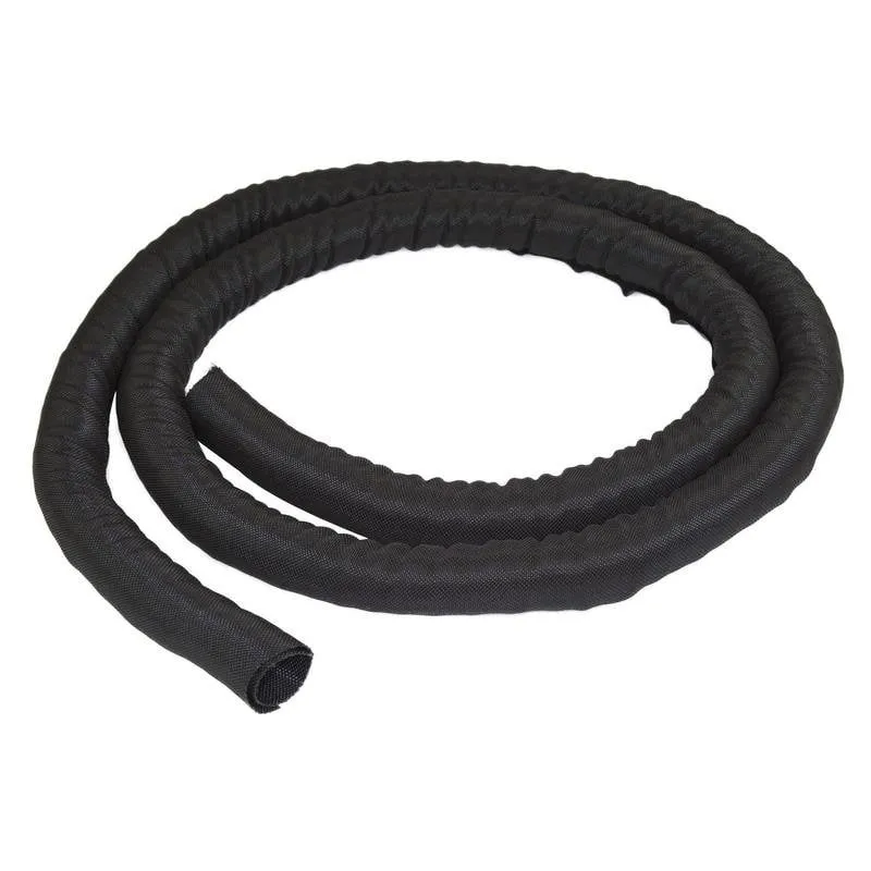 Organizzatore cavi StarTech.com 2m Nero Regolabile e Tagliabile - immagine 1