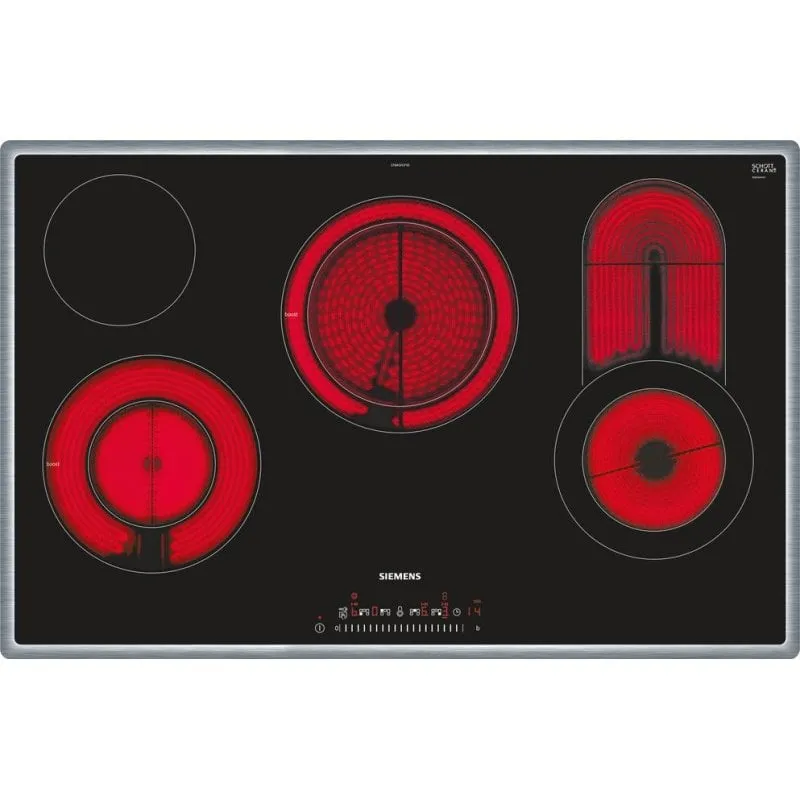 Piastra a induzione Siemens ET845FCP1D 5 zone ceramica integrata - immagine 1