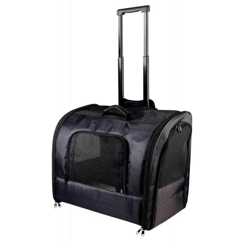 Trasportino Trixie Elegance per Cani fino a 10 kg Nero Poliestere - immagine 1