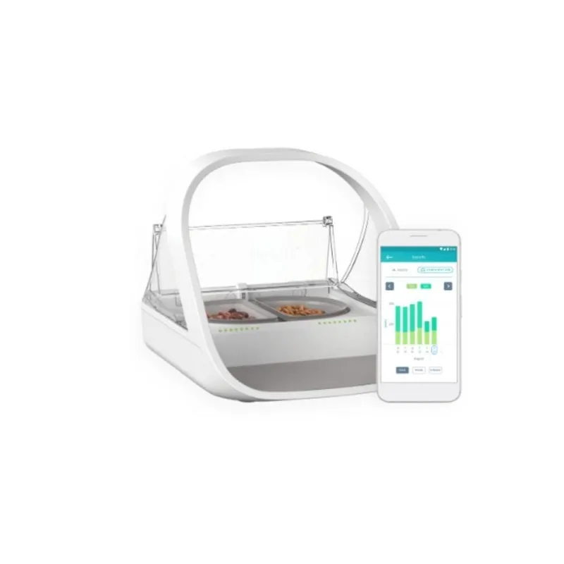 Ciotola per Cibo SureFlap iMPFWT Plastica Bianca Interna 0.4 L Batteria - immagine 1