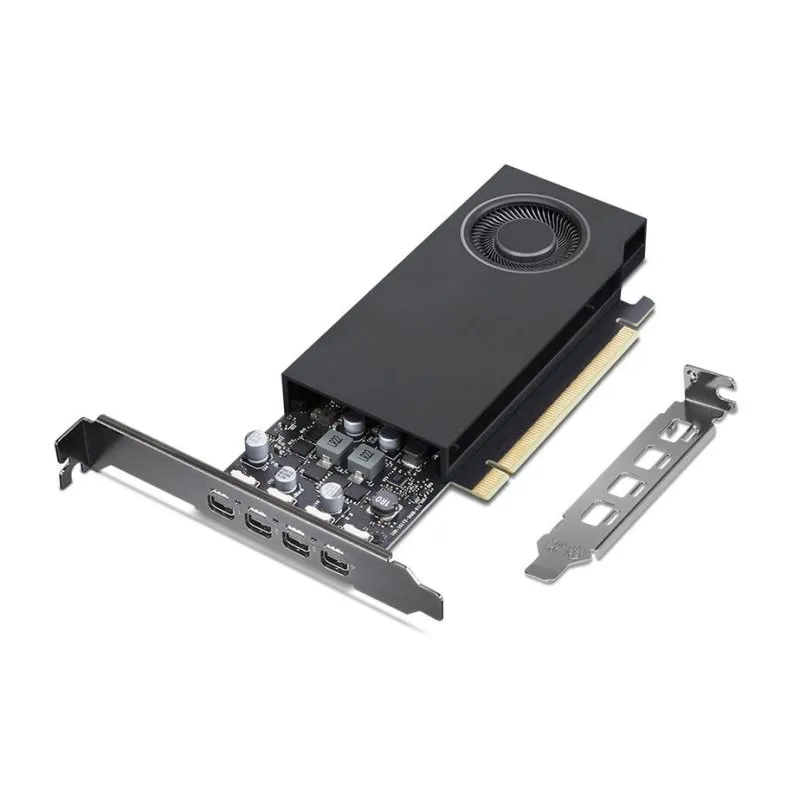 Scheda Grafica Lenovo NVIDIA RTX A400 4GB GDDR6 Compatta PCIe x8 - immagine 1